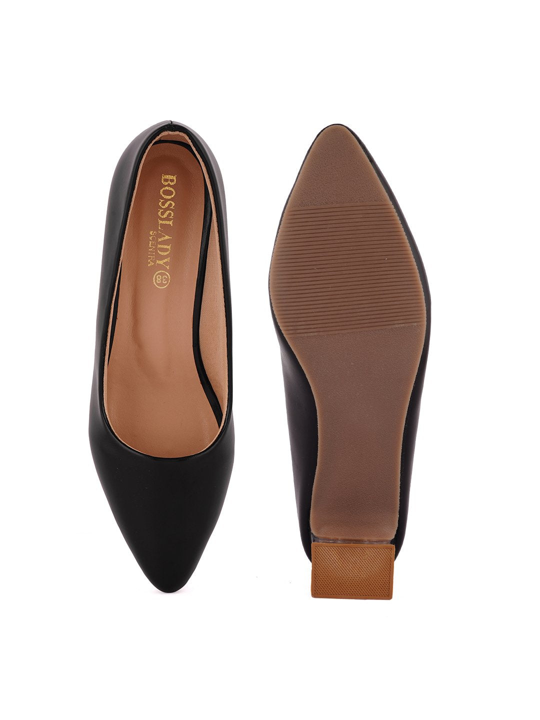 Footwear, Women Footwear, Black Pumps