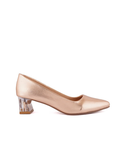 Footwear, Women Footwear, Rose Gold Pumps