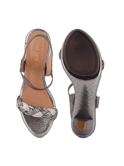 Footwear, Women Footwear, Grey Sandals