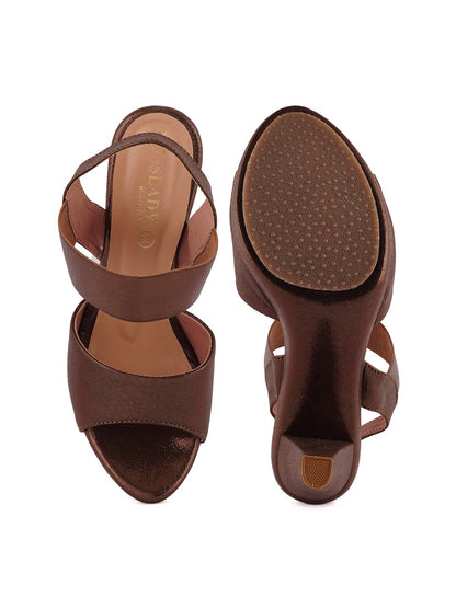 Footwear, Women Footwear, Copper Sandals