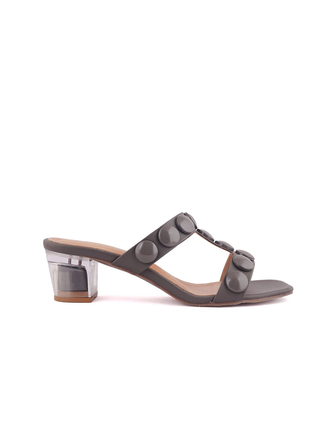 Footwear, Women Footwear, Grey Sandals