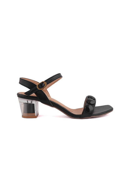 Footwear, Women Footwear, Black Sandals