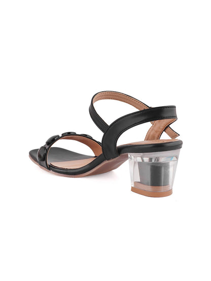 Footwear, Women Footwear, Black Sandals