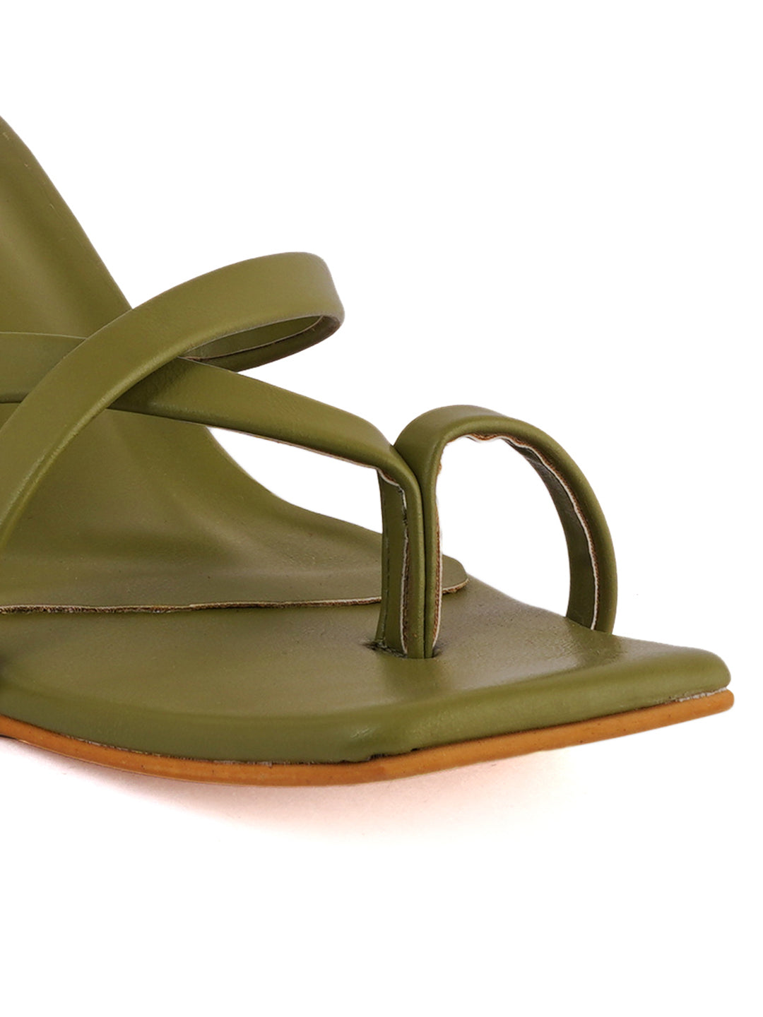 Footwear, Women Footwear, Olive Sandals