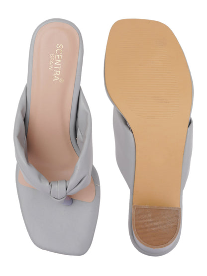 Footwear, Women Footwear, Grey Sandals