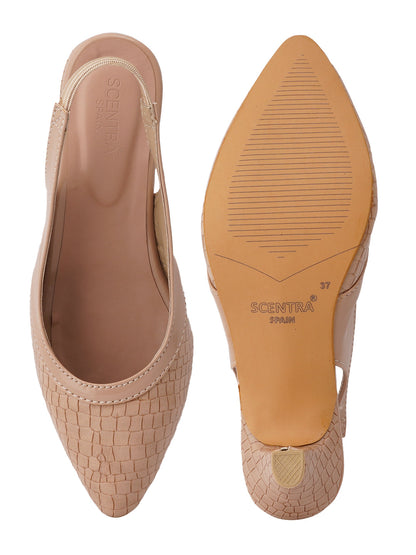 Footwear, Women Footwear, BEIGE, Pumps