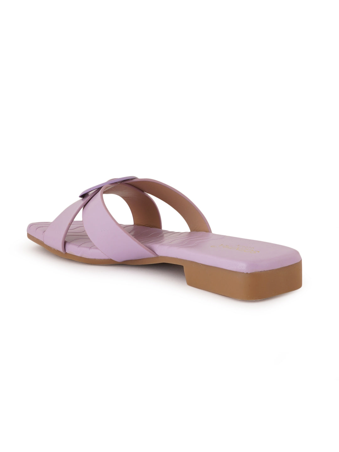 Footwear, Women Footwear, Purple Open Toe Flats