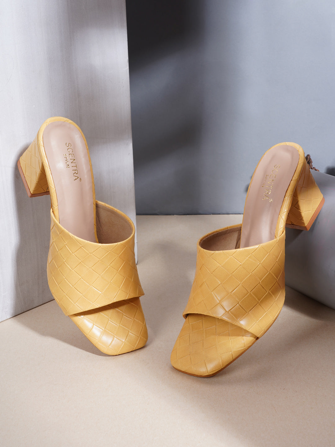 Footwear, Women Footwear, Mustard Sandals