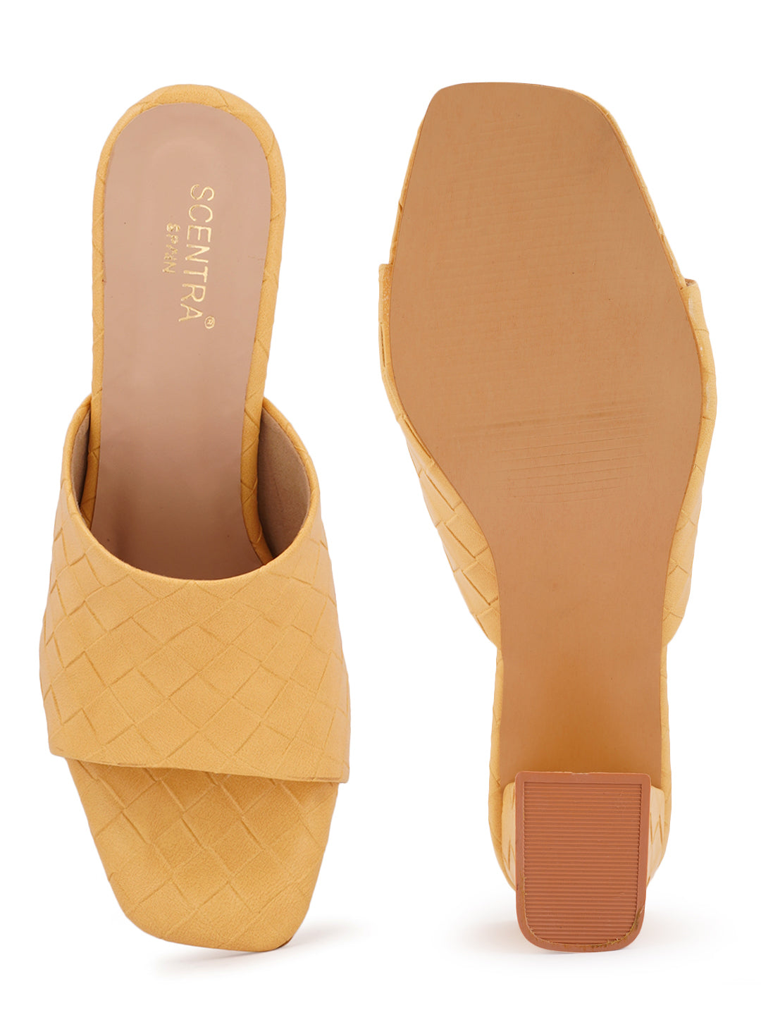 Footwear, Women Footwear, Mustard Sandals