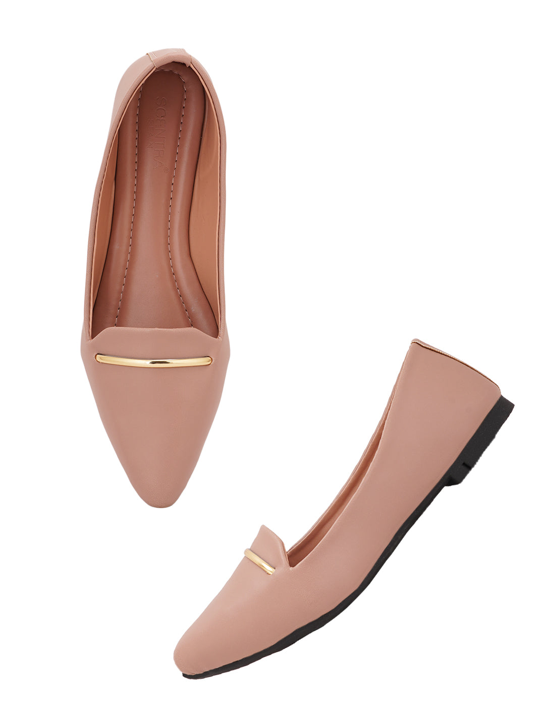 Footwear, Women Footwear, NUDE, Flats