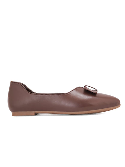 Footwear, Women Footwear, BROWN, Flats