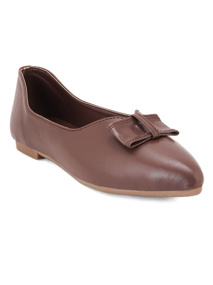 Footwear, Women Footwear, BROWN, Flats