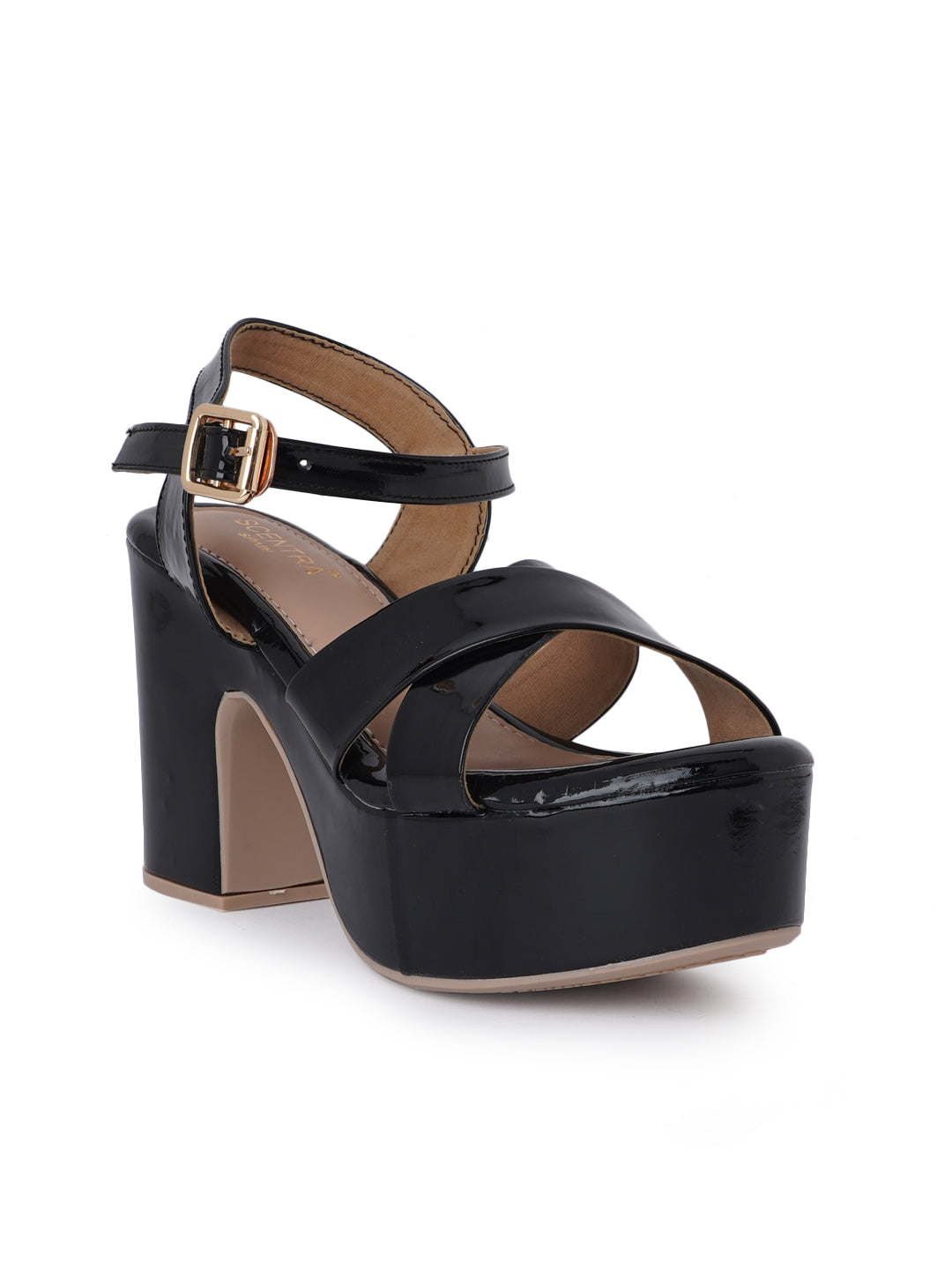 Footwear, Women Footwear, Black Sandals