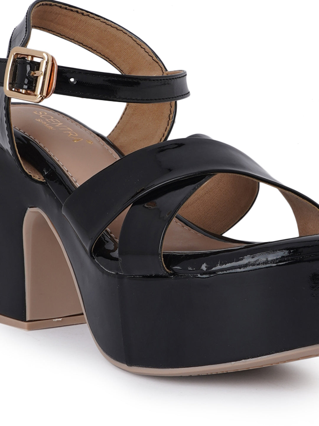 Footwear, Women Footwear, Black Sandals