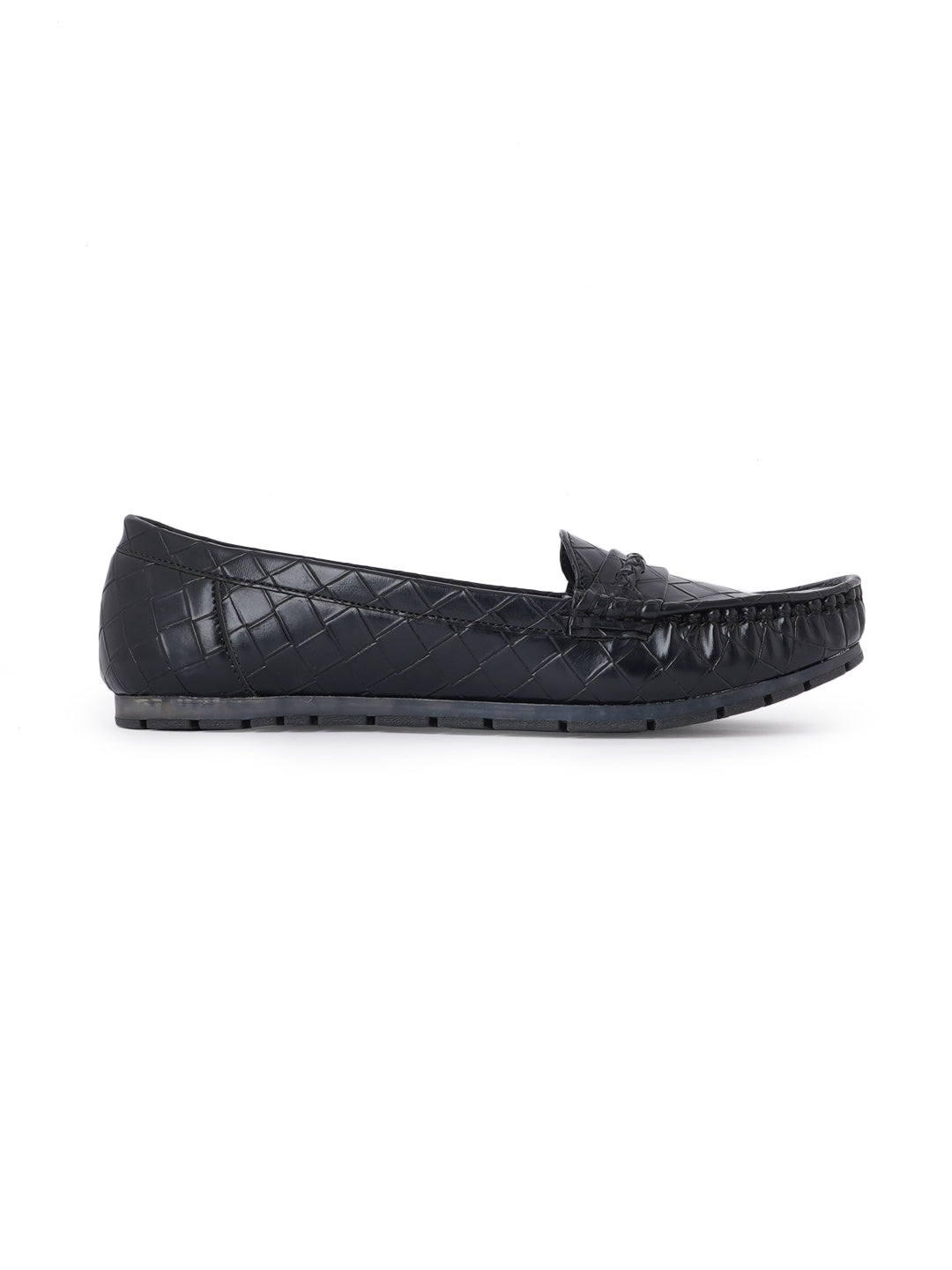 Footwear, Women Footwear, Black Loafers