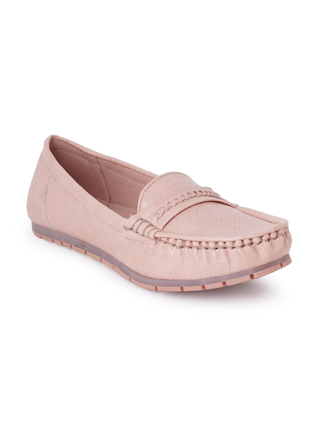 Footwear, Women Footwear, Pink Loafers