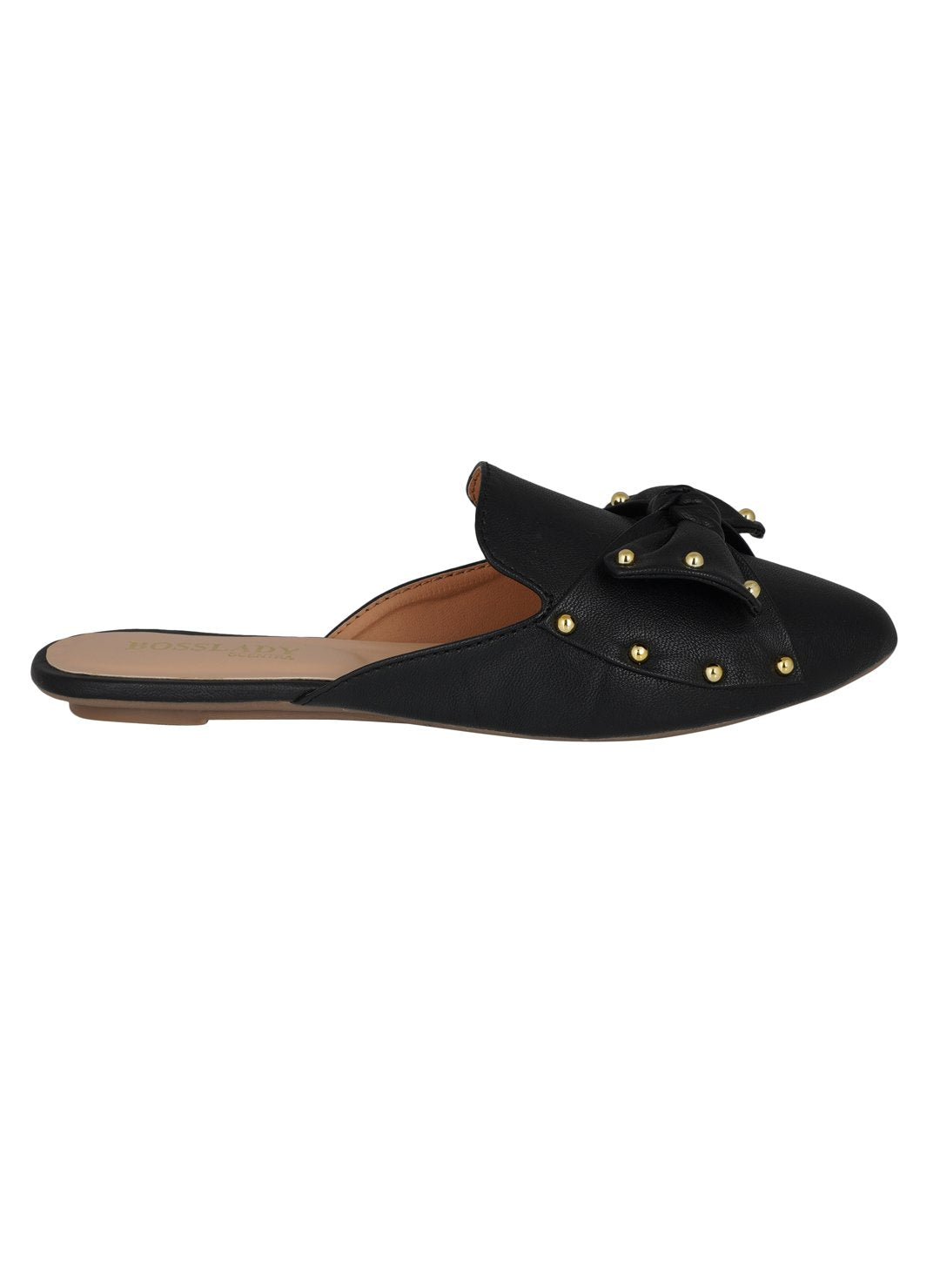 Footwear, Women Footwear, Black Mules