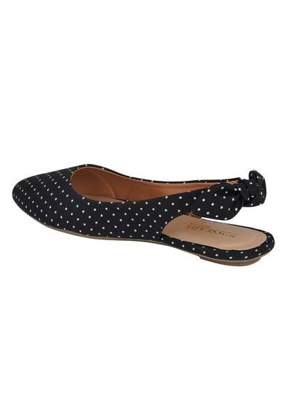 Footwear, Women Footwear, Black Ballerinas