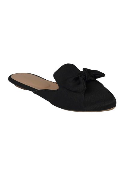 Footwear, Women Footwear, Black Mules