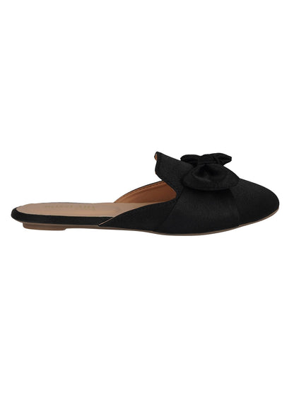 Footwear, Women Footwear, Black Mules