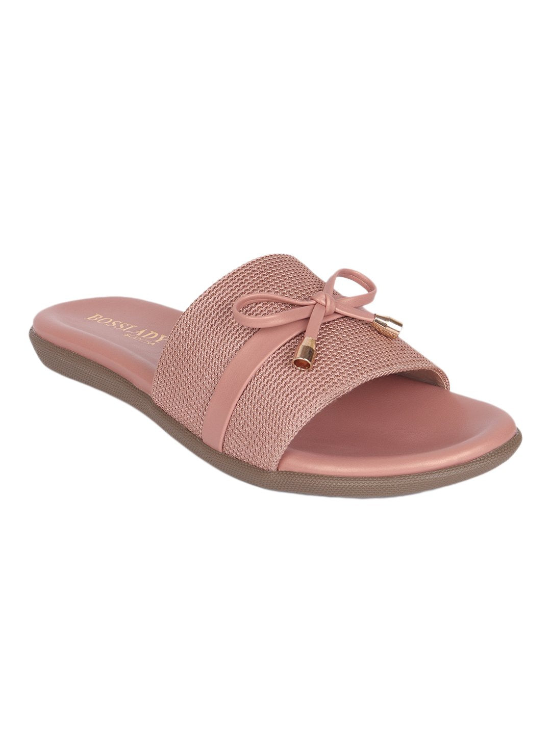 Footwear, Women Footwear, Nude Open Toe Flats