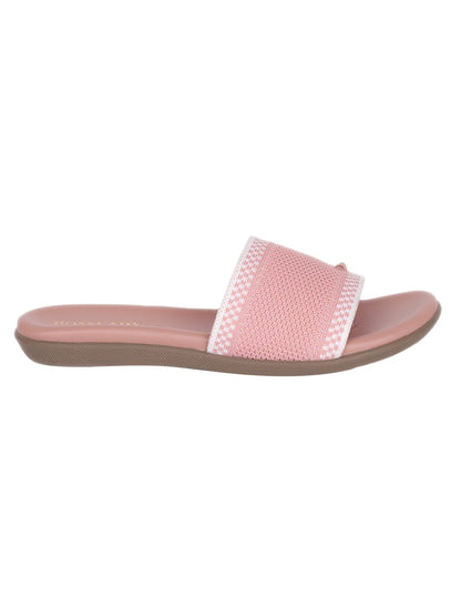 Footwear, Women Footwear, Pink One Toe Flats