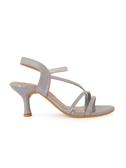 Footwear, Women Footwear, Grey Sandals