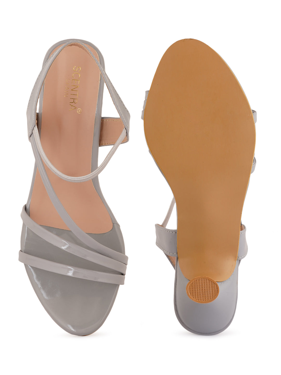 Footwear, Women Footwear, Grey Sandals