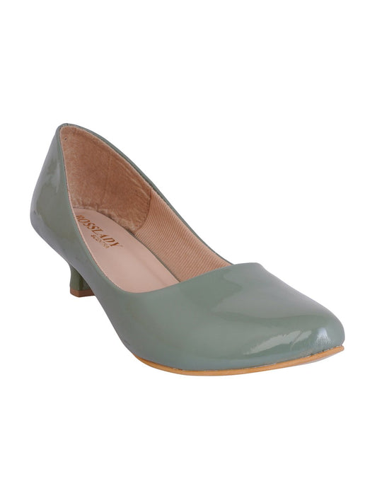 Footwear, Women Footwear, Sea Green Pumps