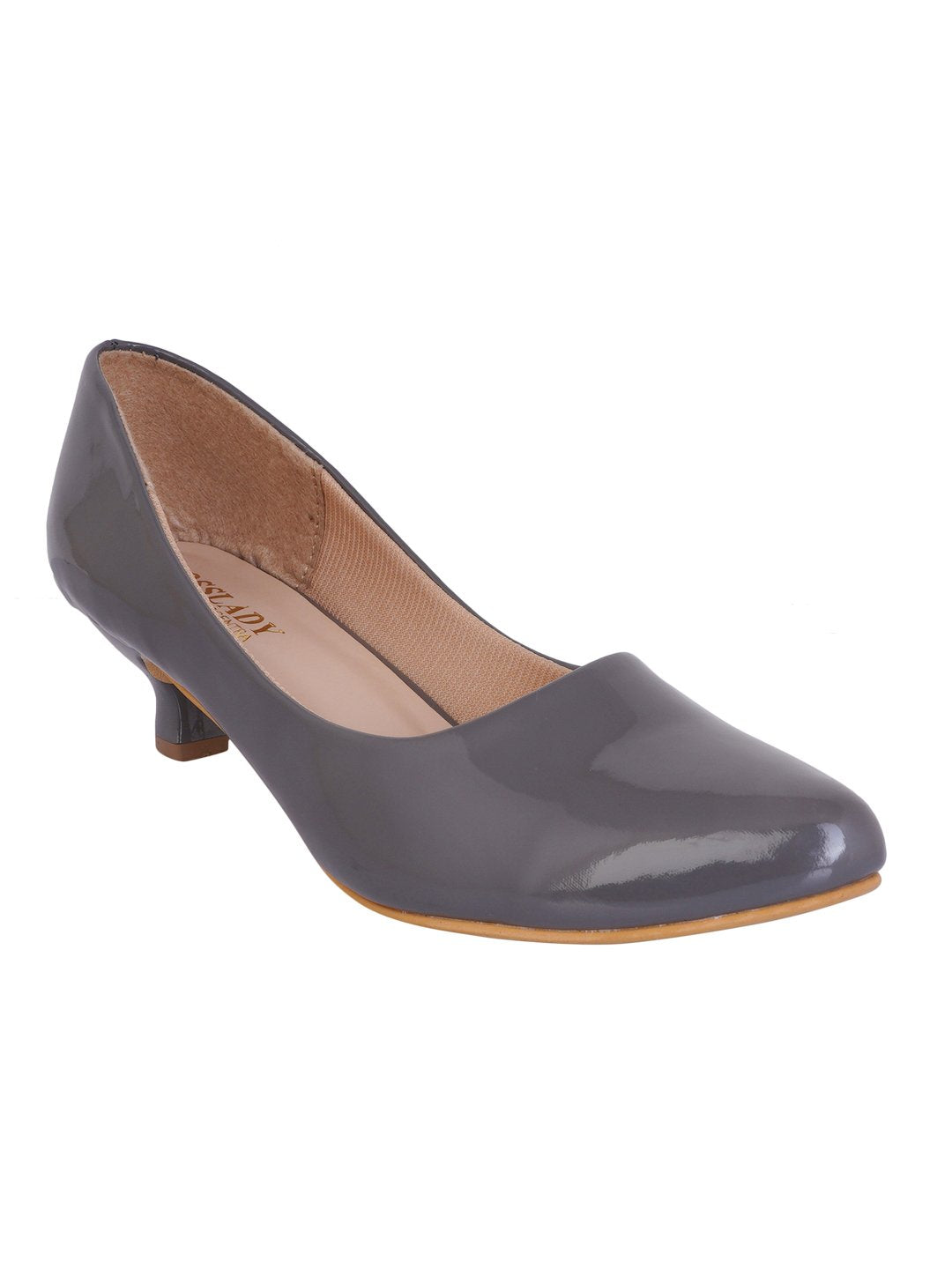 Footwear, Women Footwear, Dark Grey Pumps