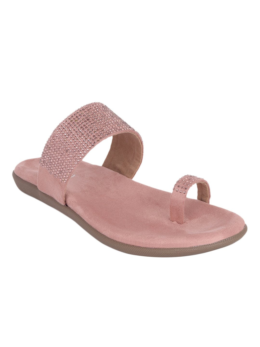 Footwear, Women Footwear, Nude One Toe Flats