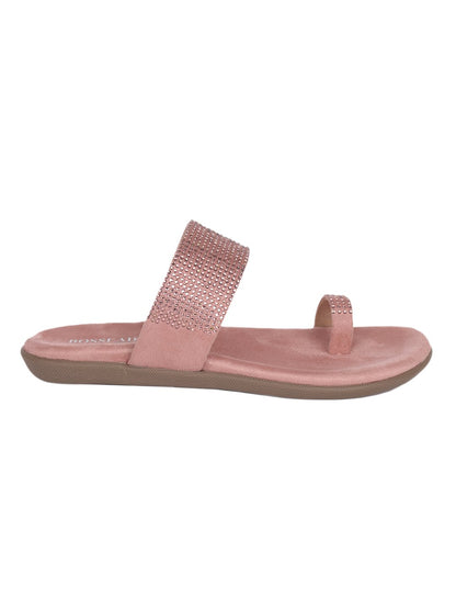 Footwear, Women Footwear, Nude One Toe Flats