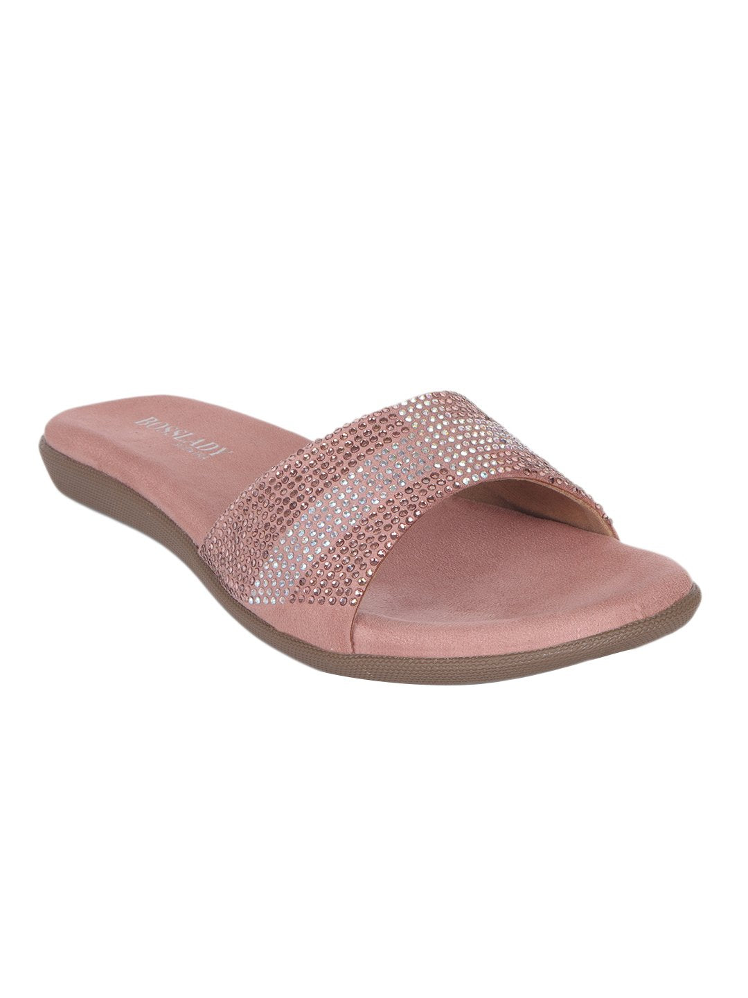 Footwear, Women Footwear, Nude Open Toe Flats