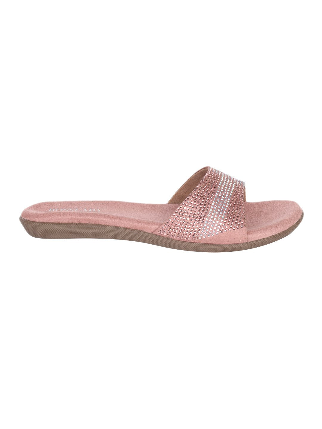 Footwear, Women Footwear, Nude Open Toe Flats