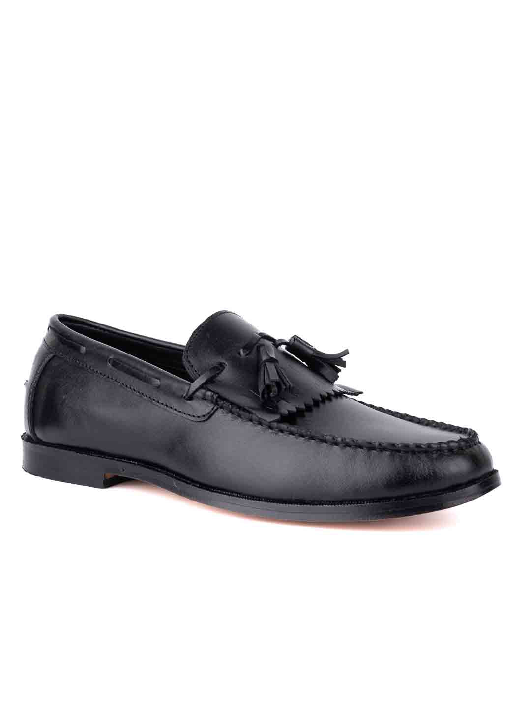 Footwear, Men Footwear, Black Loafers