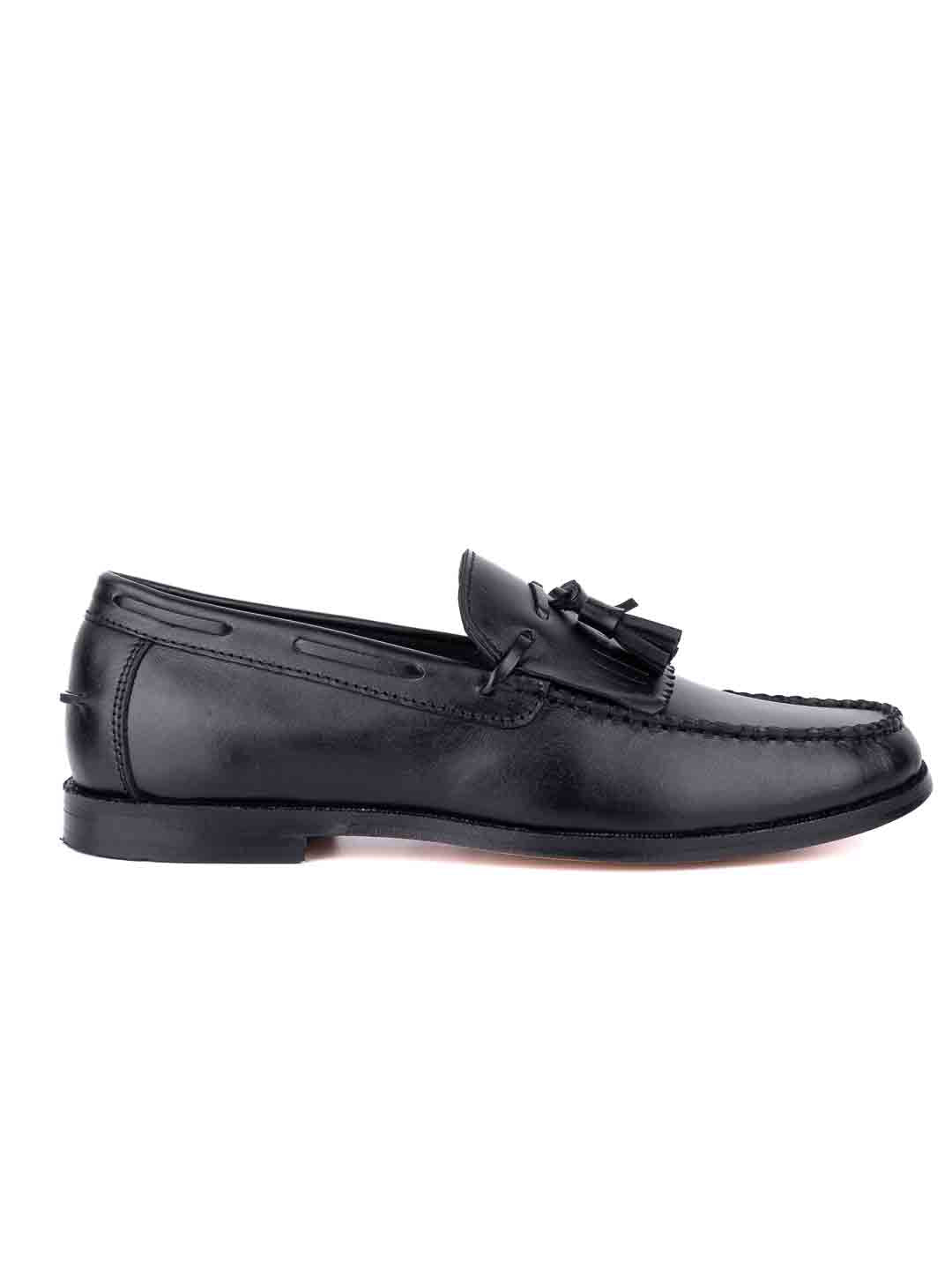 Footwear, Men Footwear, Black Loafers