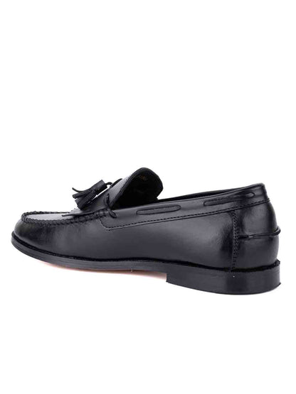 Footwear, Men Footwear, Black Loafers