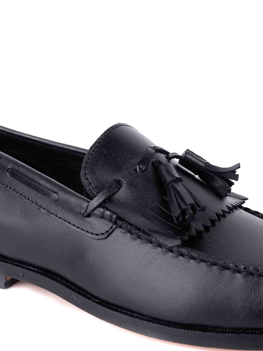 Footwear, Men Footwear, Black Loafers