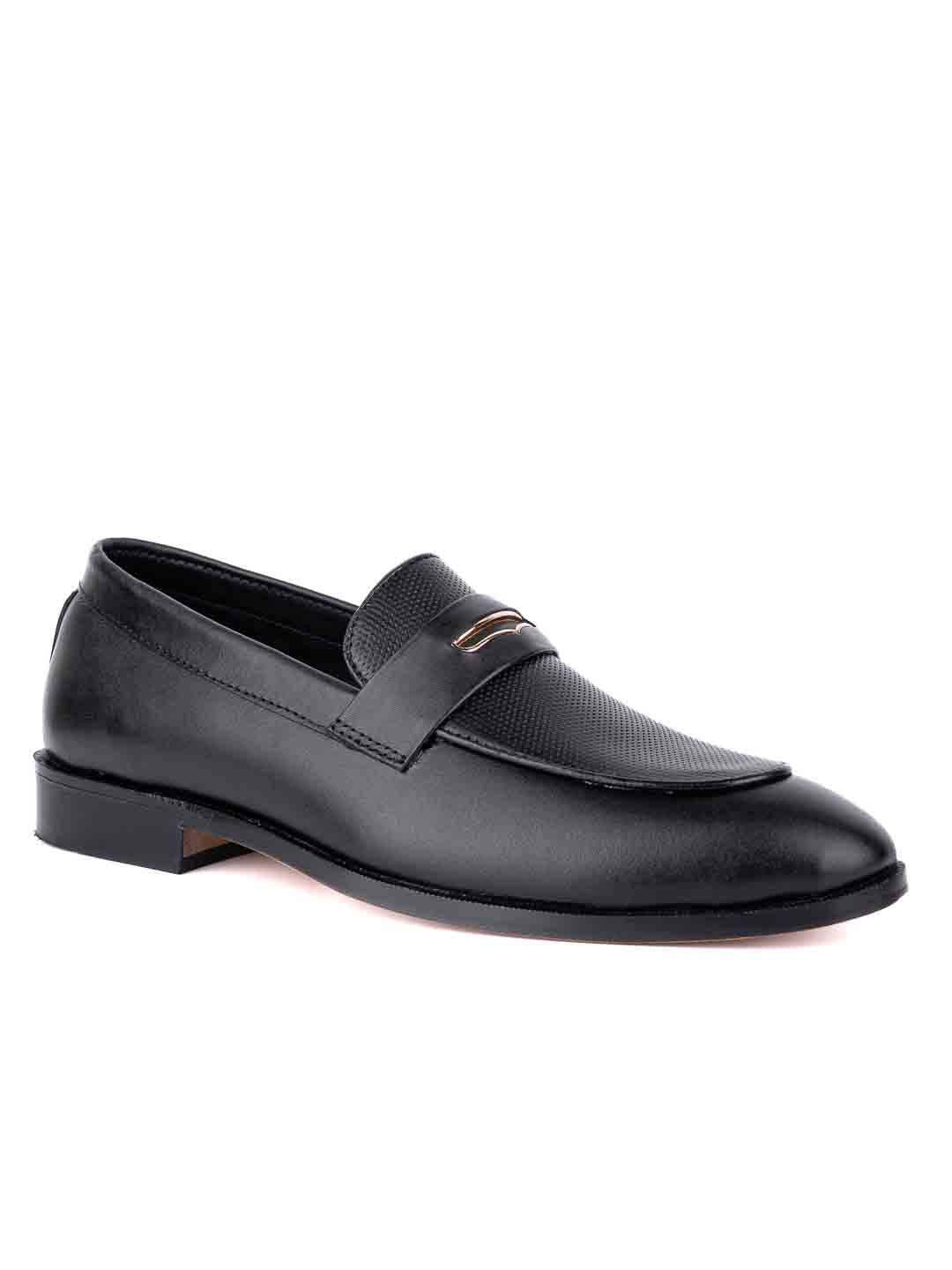 Footwear, Men Footwear, Black Formal Loafers