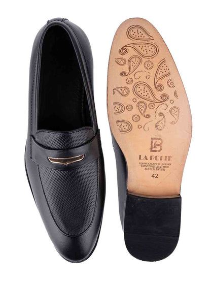 Footwear, Men Footwear, Black Formal Loafers