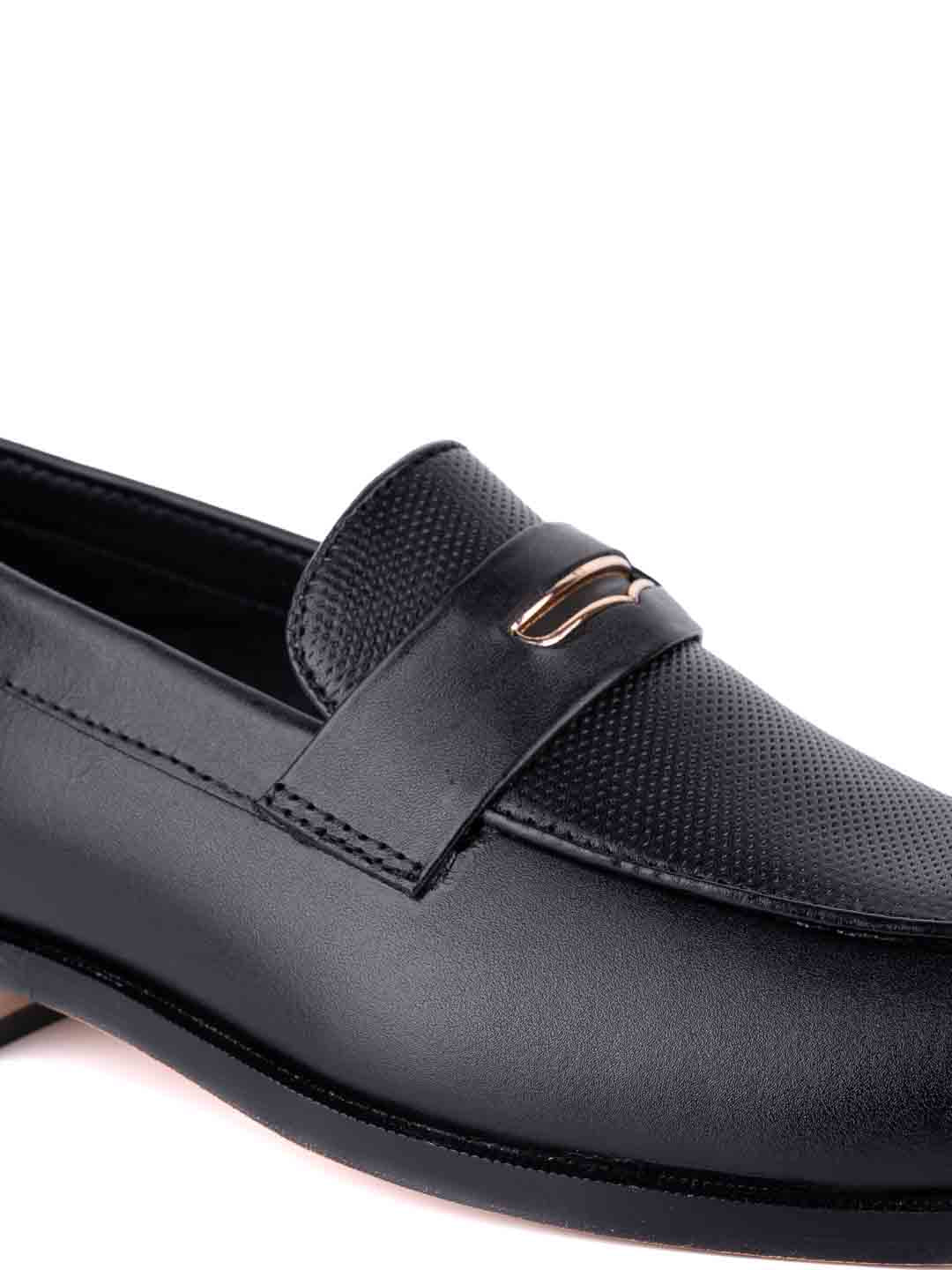 Footwear, Men Footwear, Black Formal Loafers