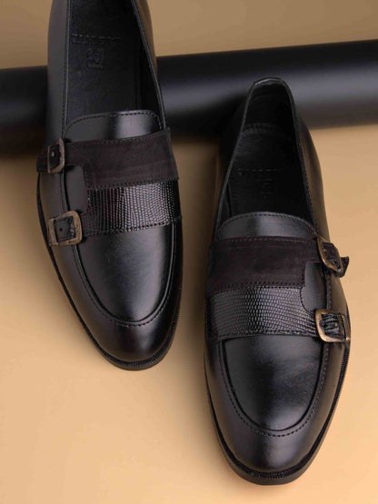 Footwear, Men Footwear, Black Loafers