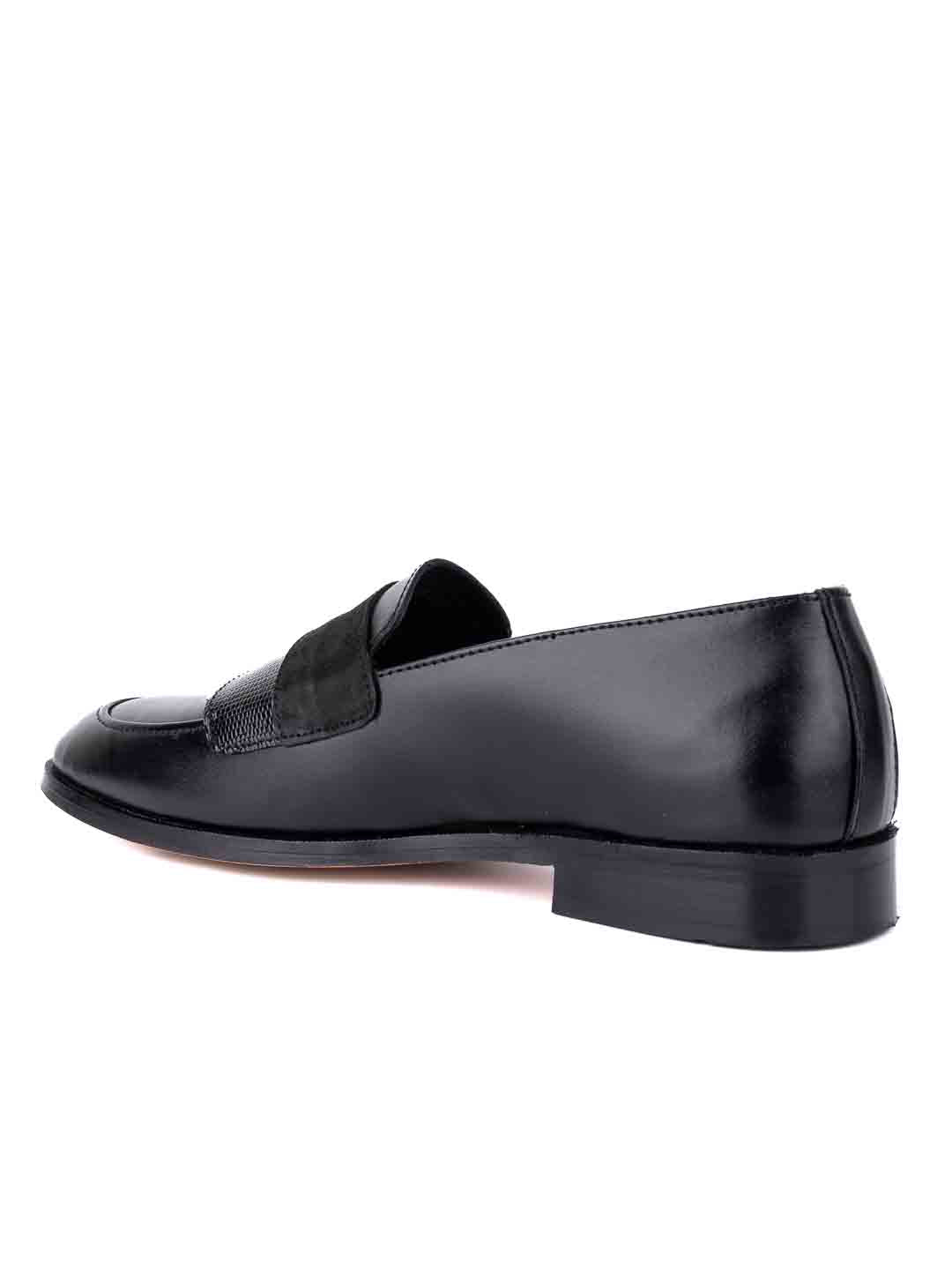 Footwear, Men Footwear, Black Loafers