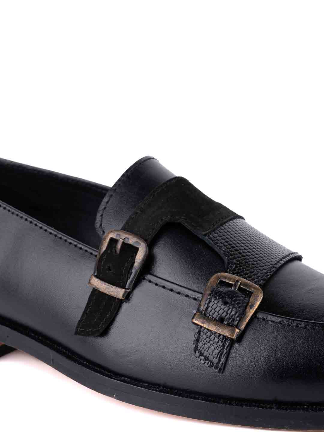 Footwear, Men Footwear, Black Loafers