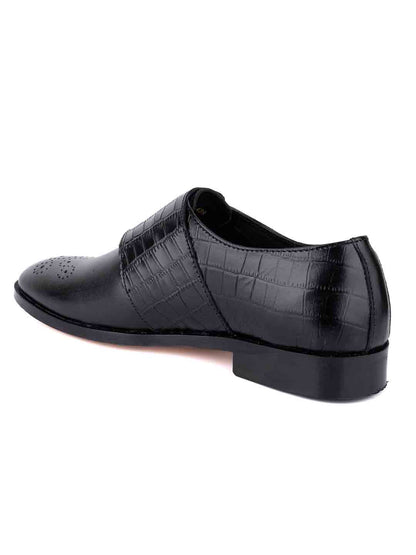  Footwear, Men Footwear, Black Monk