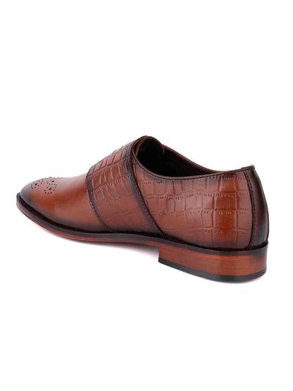  Footwear, Men Footwear, Brown Monk