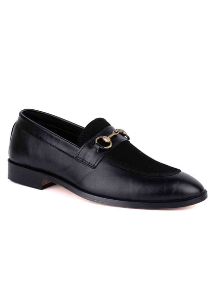 Footwear, Men Footwear, Black Loafers