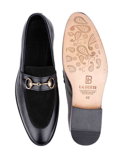 Footwear, Men Footwear, Black Loafers