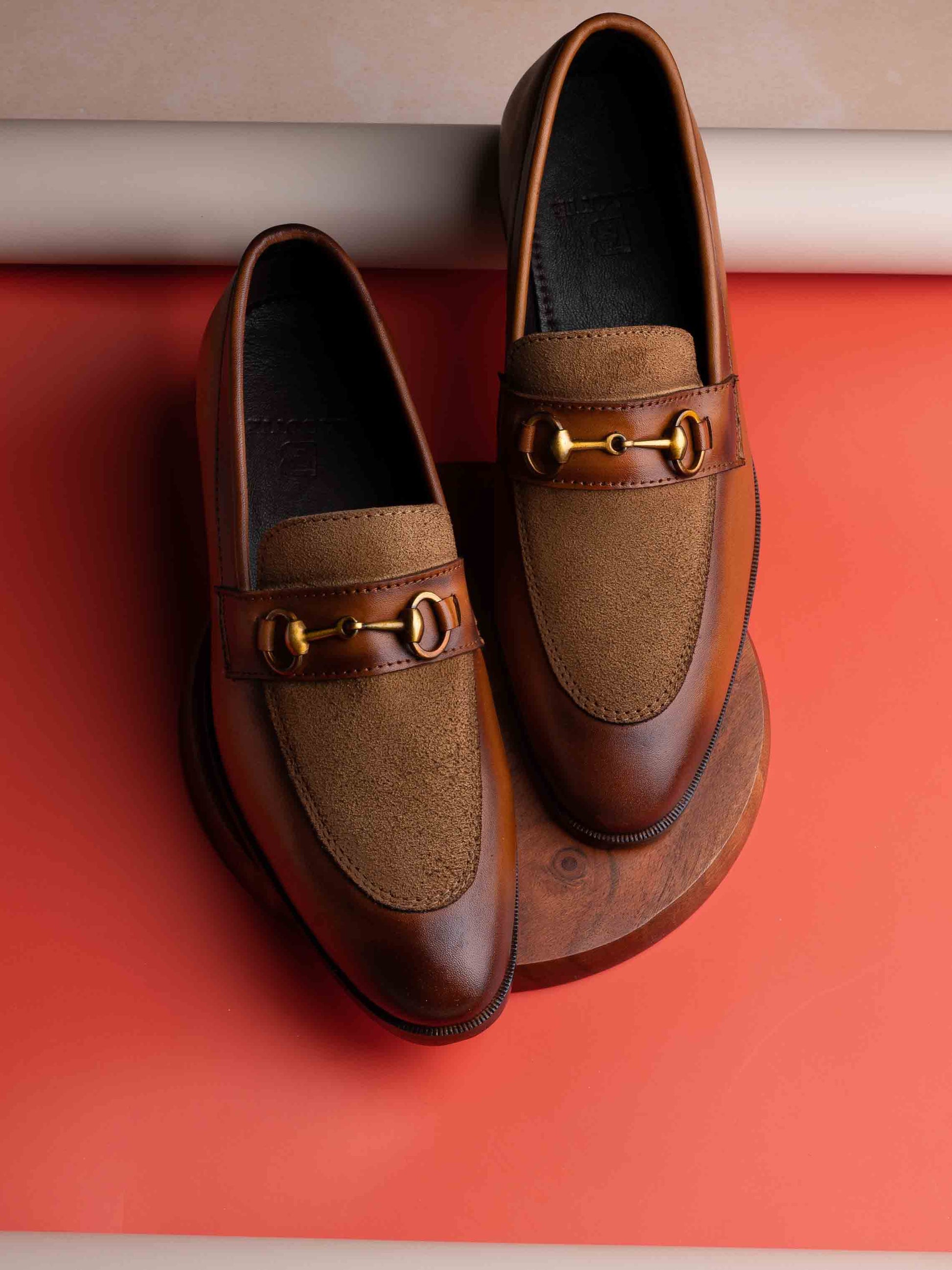 Footwear, Men Footwear, Tan Loafers