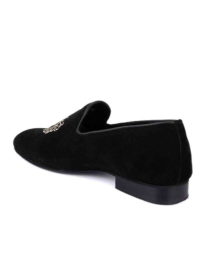  Footwear, Men Footwear, Black Loafers